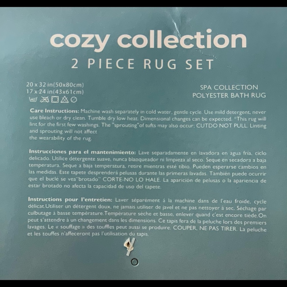 Cozy Collection 2 Piece Rug Set - Picture 3 of 6